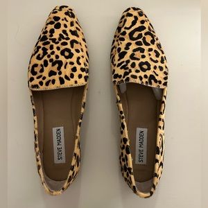 Steve Madden cheetah print flats